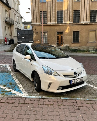 Toyota Prius+ cena 58900 przebieg: 151000, rok produkcji 2012 z Biała małe 172